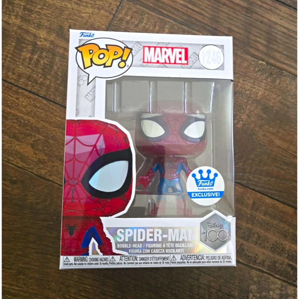 Funko Pop! Vinyl: Spider-Man #1246 (Marvel) Funko.com Exclusive Figure